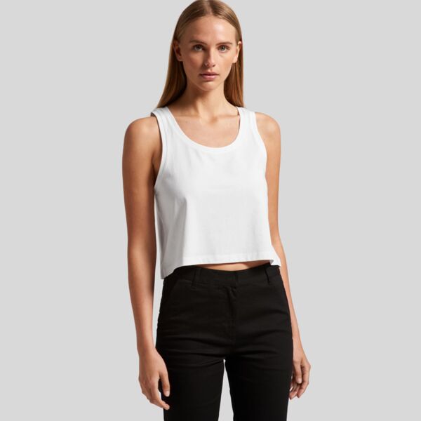 Womens Crop Singlet Thumbnail