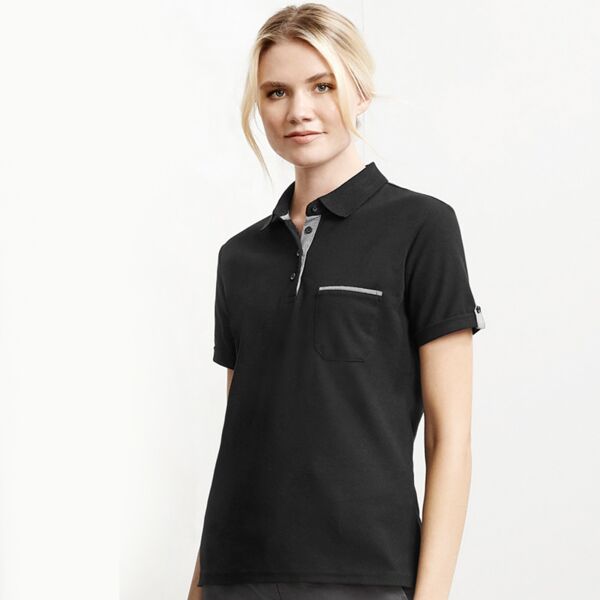Womens Edge Polo Thumbnail