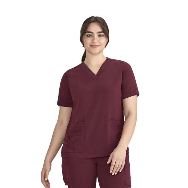 Womens Easy Fit V-Neck Scrub Top Thumbnail