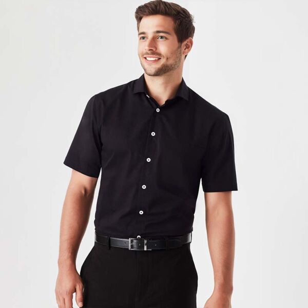 Mens Charlie Classic Fit Short Sleeve Shirt Thumbnail