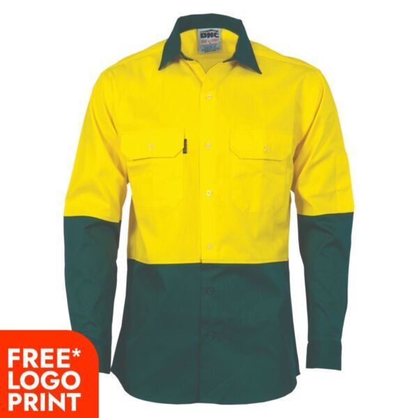 2 Tone Cool Breeze Cotton Shirt Thumbnail